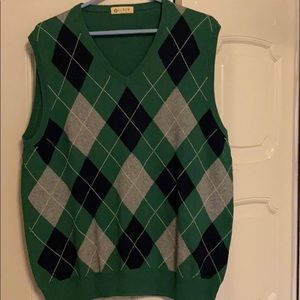 COPY - Like new LARGE J Crew argyle sweater vest